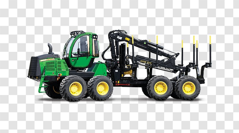 John Deere Heavy Machinery Forwarder Harvester - Flower - Snow Blower Motor Grader Transparent PNG