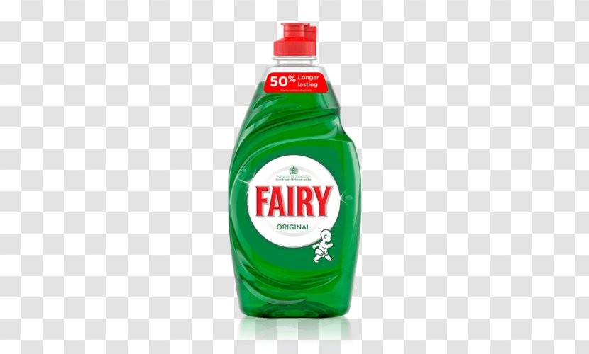 Fairy Dishwashing Liquid Cleaning - Soap Transparent PNG