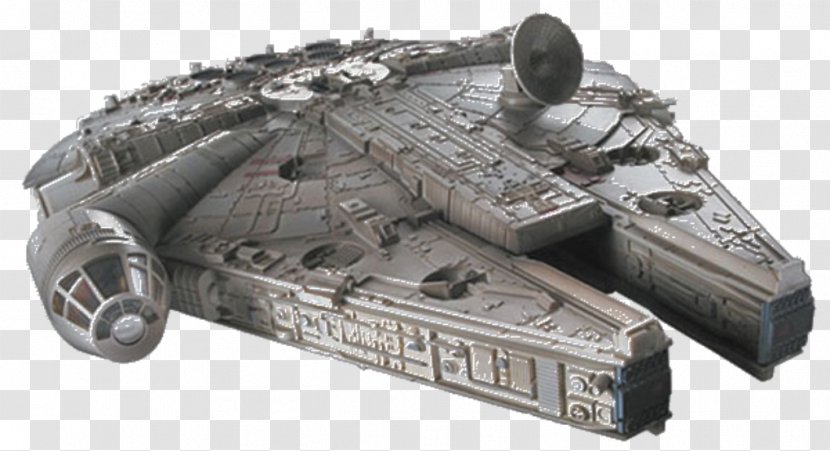 Han Solo Millennium Falcon Star Wars Plastic Model Revell Transparent PNG