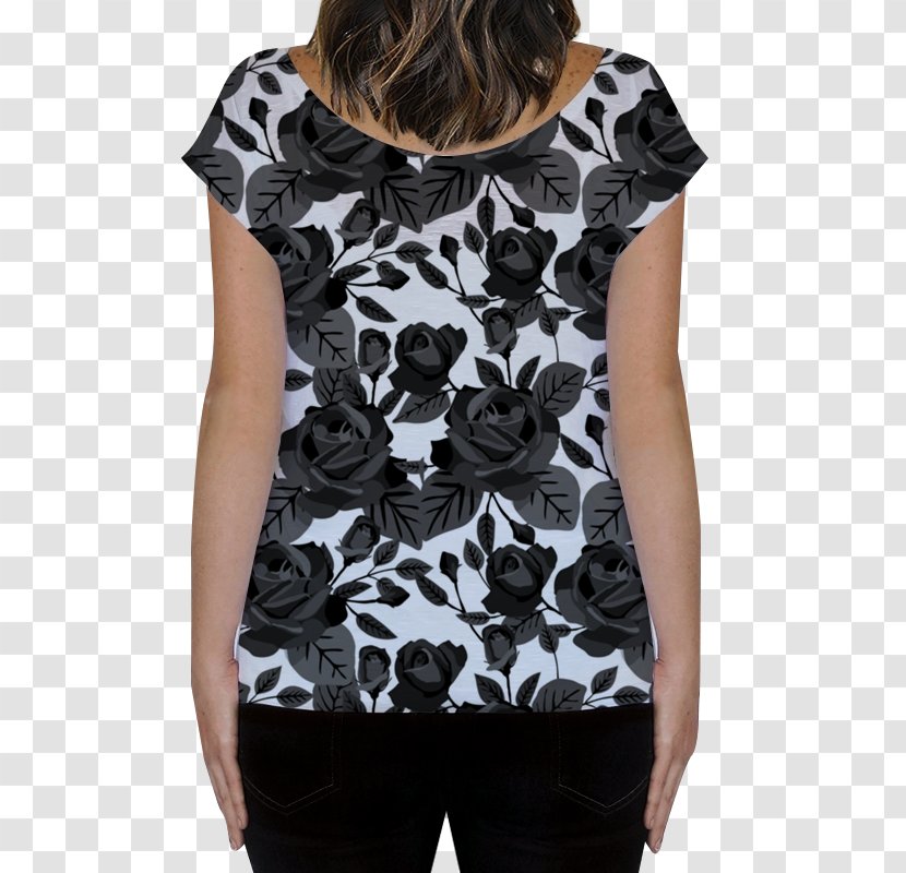 Sleeve T-shirt Shoulder Blouse - T Shirt Transparent PNG