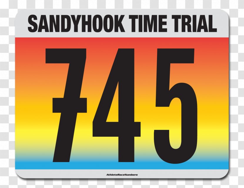 Number Logo Time Trial Brand Racing - Text - Line Transparent PNG