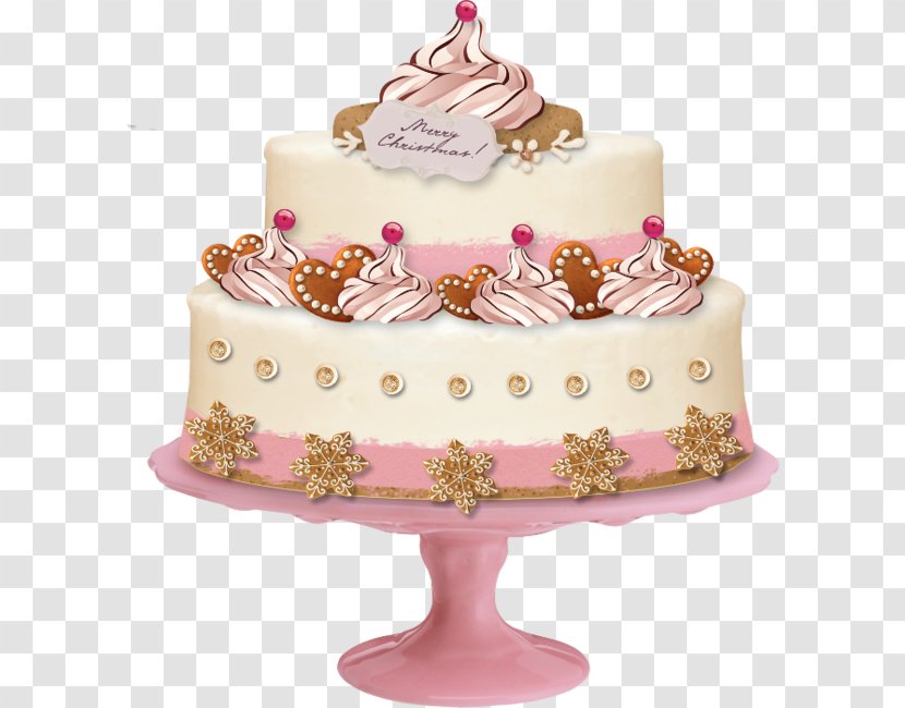 Wedding Cake Birthday Christmas - Baking - Pink Transparent PNG