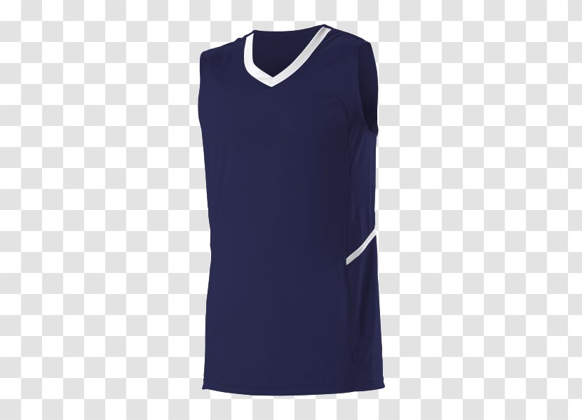 Blouse Hoodie Clothing Jersey Top - Neck - Basketball Uniform Transparent PNG