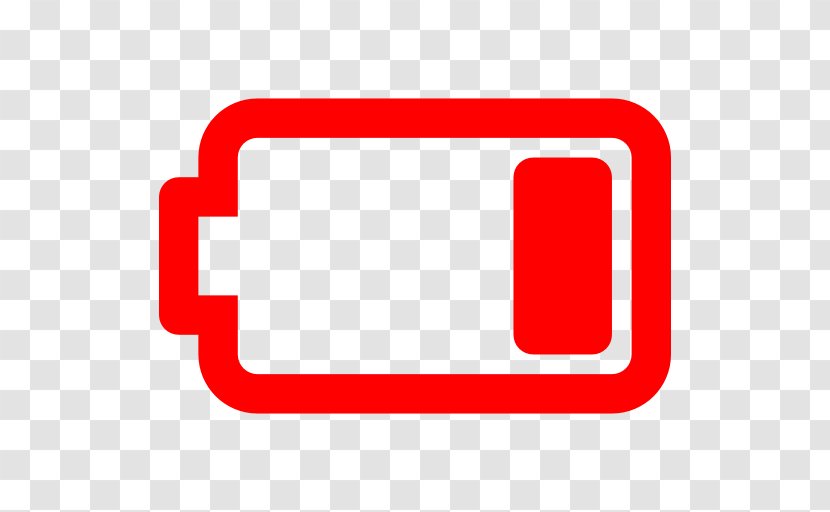 Battery Charger IPhone - Rectangle - Percent Transparent PNG