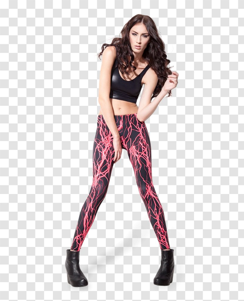 Leggings - Cartoon - Electro 80s Transparent PNG