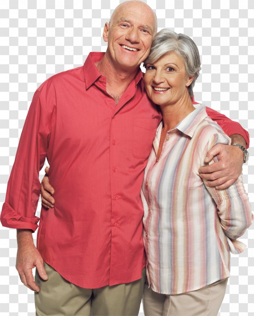 Old Age Dentistry Health Care Herpes Zoster - Top - Couple Transparent PNG