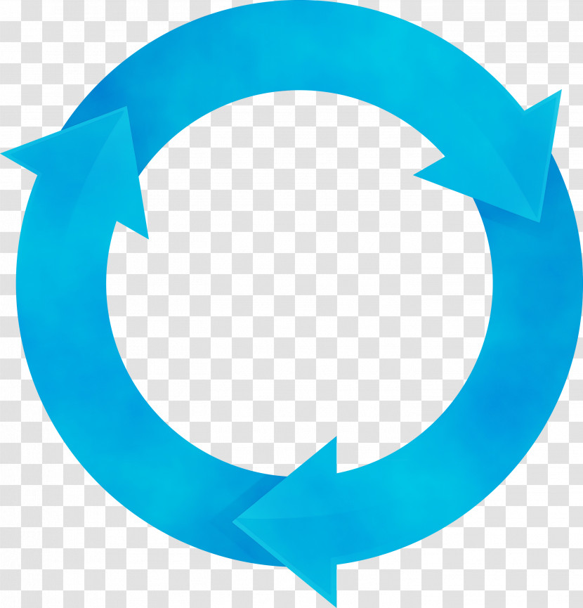 Turquoise Aqua Circle Turquoise Symbol Transparent PNG