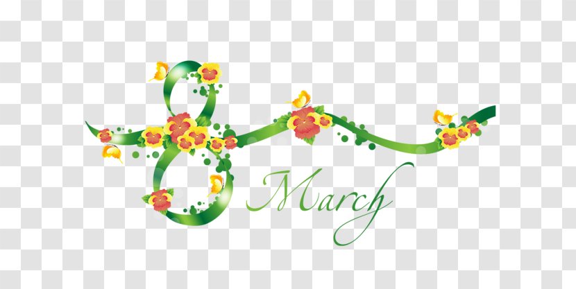 8 March International Women's Day Clip Art - Flower Transparent PNG