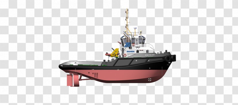 Tugboat Ship Multi-purpose Vessel Port Damen Group - Water Transportation - Tug Transparent PNG