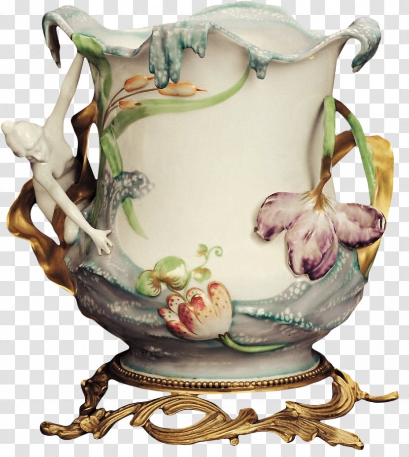Vase Porcelain Ceramic Tableware - Serveware Transparent PNG