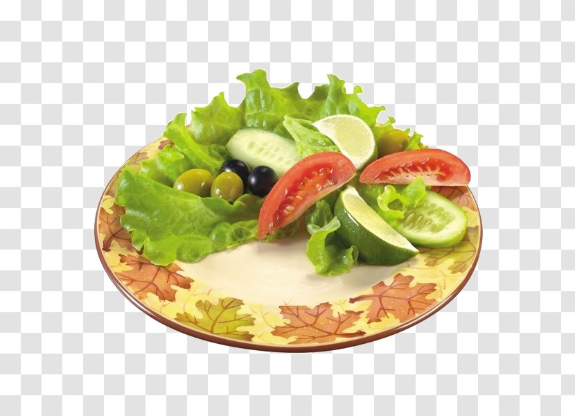 Fruit Salad Vegetarian Cuisine Lettuce - Food - Art Platter Transparent PNG