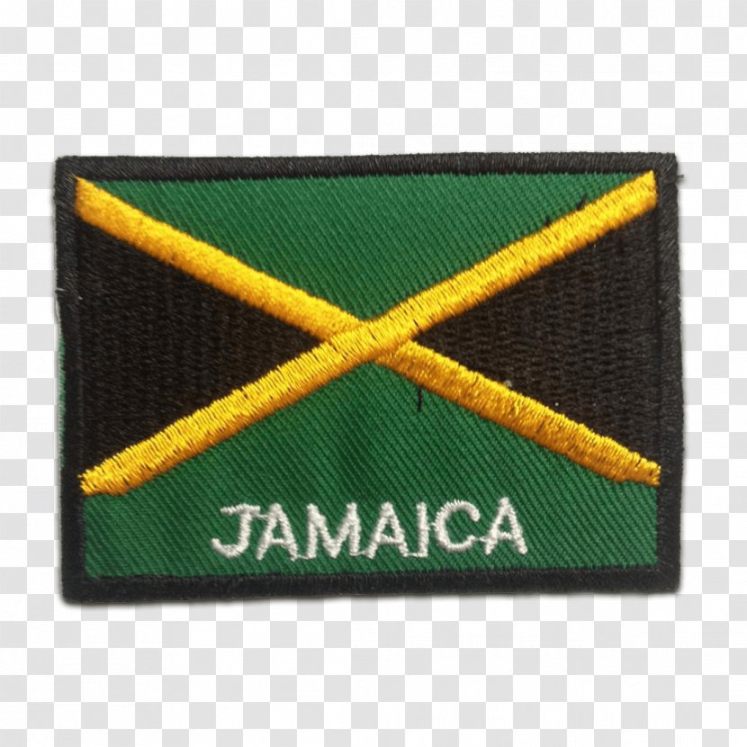 Embroidered Patch Jamaica Embroidery Iron-on Rastafari - Ironon - Russland Flagge Emoji Transparent PNG