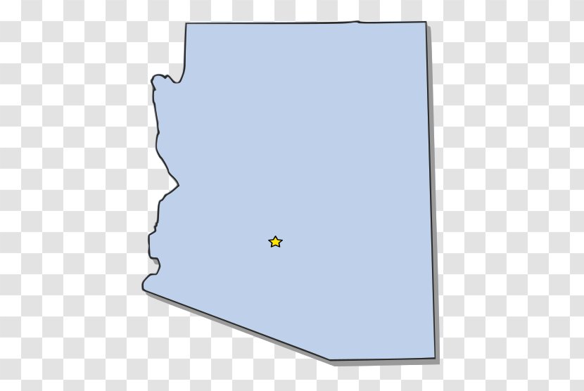 Arizona Clip Art - Area - Map Transparent PNG