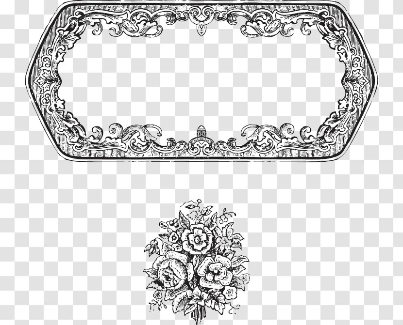 Borders And Frames Clip Art Image Transparency - Metal - Bookplate Vector Transparent PNG