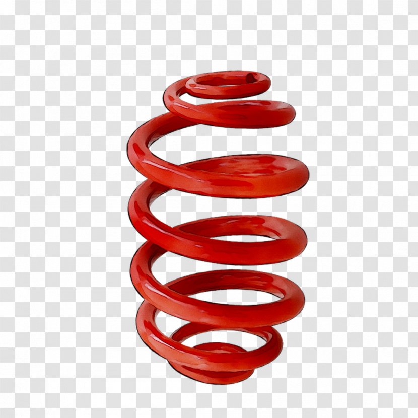 Body Jewellery Fahrenheit Human RED.M - Coil Spring - Spiral Transparent PNG