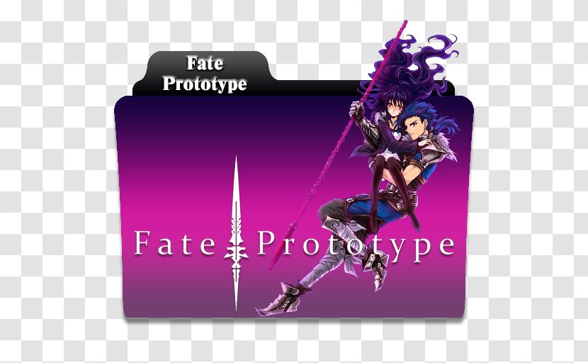 Cartoon Character Fate/Prototype Fiction Font - Fate Prototype Transparent PNG