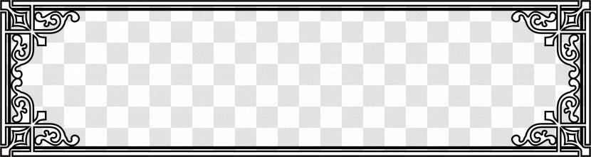 Black And White Picture Frame Brand Pattern - Classic Lace Transparent PNG