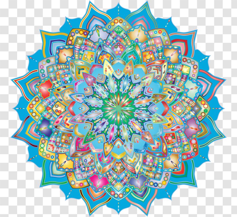 Vector Graphics Clip Art Illustration Royalty-free Drawing - Mandala Flower Pack Transparent PNG