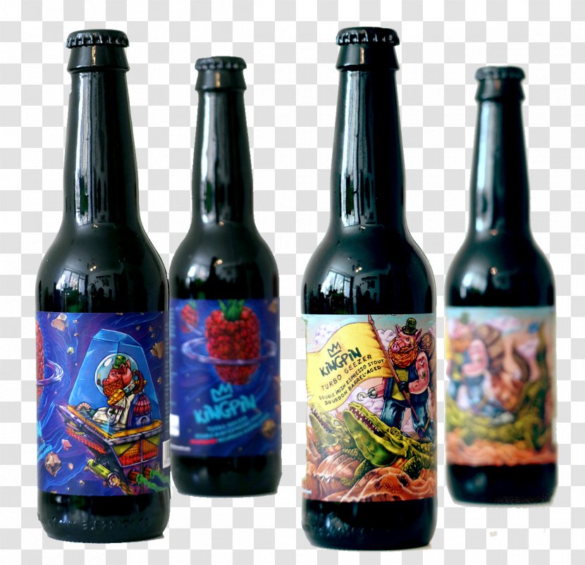 Ale Bottle Drink Label Brewery - Hops - Creative Transparent PNG
