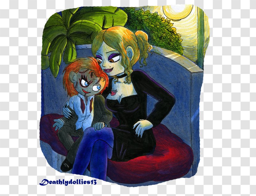 Chucky Tiffany Slasher Art Child's Play - Watercolor Transparent PNG