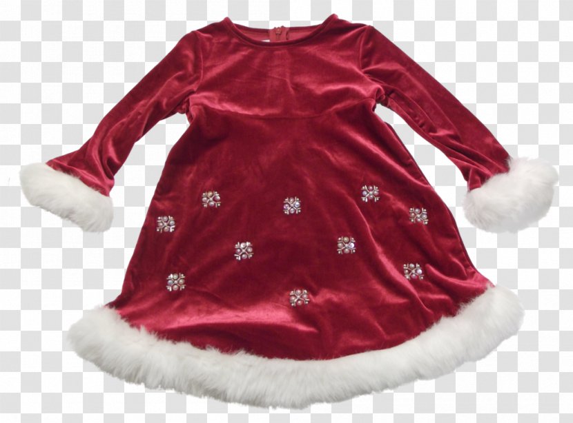 Dress Snowflake Christmas Ornament Fashion - Fur - Red Clothes Transparent PNG