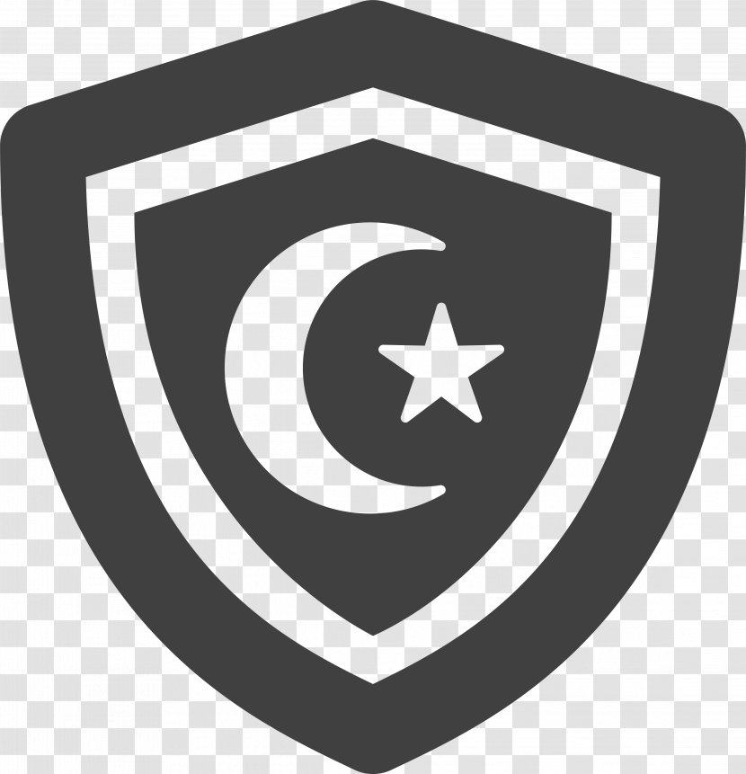 Moon Shield - Royalty Free - Star And Crescent Transparent PNG