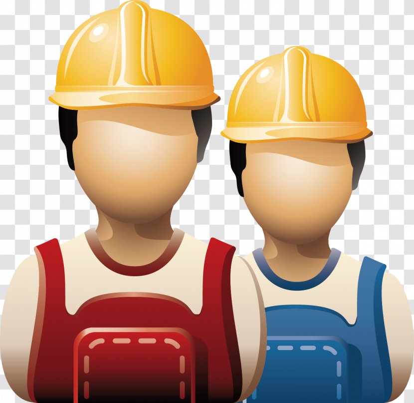 Petroleum Laborer Blue-collar Worker Icon - Headgear - Iron Workers Transparent PNG