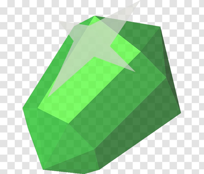Ruby Green Gemstone Angle Red - Real Gems Transparent PNG