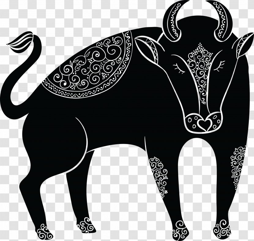 Taurus Astrological Sign Zodiac Clip Art - Cattle Like Mammal - Aries Transparent PNG