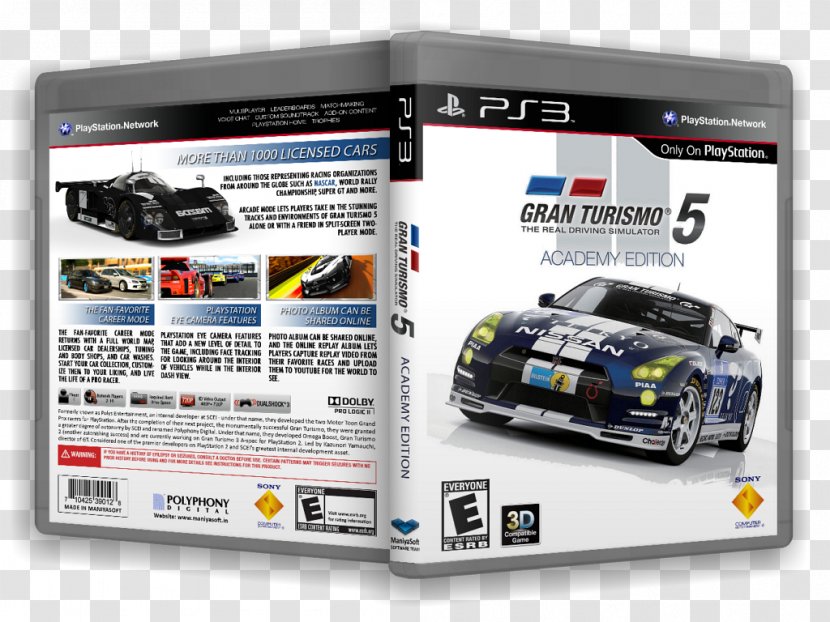 Gran Turismo 5 Prologue PlayStation 3 4 Video Game Transparent PNG
