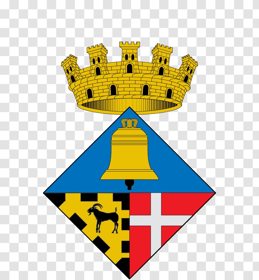 Olesa De Montserrat Lloret Mar Calafell Coat Of Arms Calella - Yellow Transparent PNG