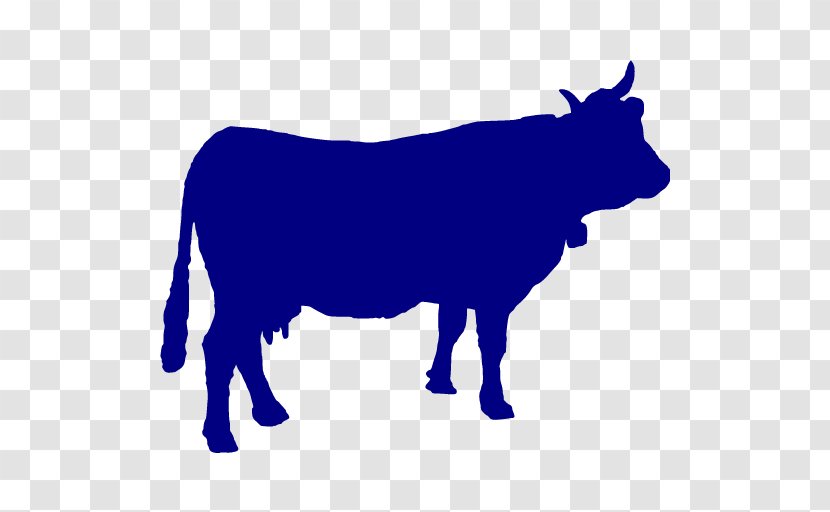 Beef Cattle Angus Ayrshire Clip Art - Horn - Silhouette Transparent PNG