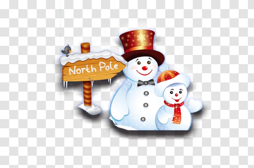 Snowman Christmas - Winter - Creative Transparent PNG