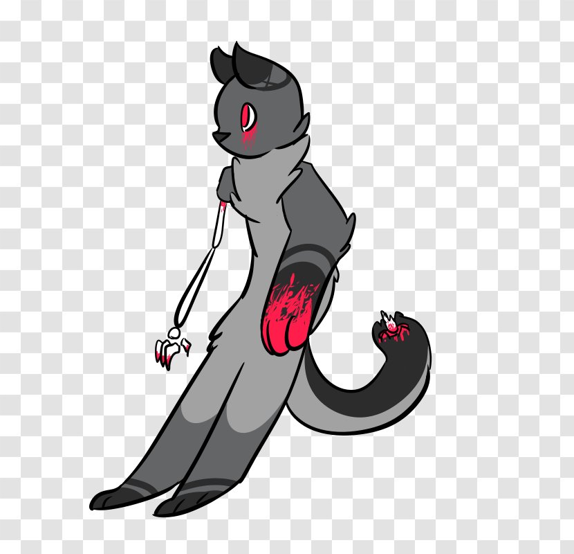 Cat Legendary Creature Black M Clip Art - Heart Transparent PNG