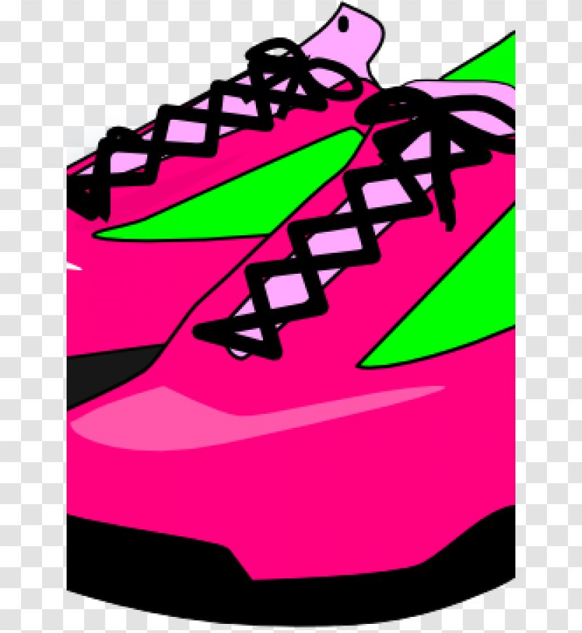 Pink Background - Sports Shoes - Outdoor Shoe Magenta Transparent PNG