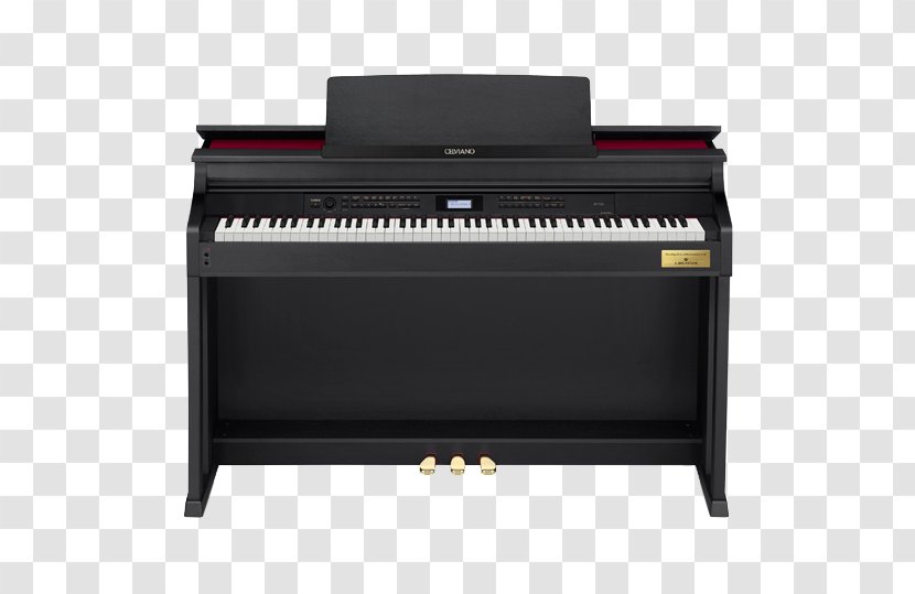 Digital Piano Casio Celviano AP-650 Musical Instruments Keyboard - Silhouette - Electronic Transparent PNG