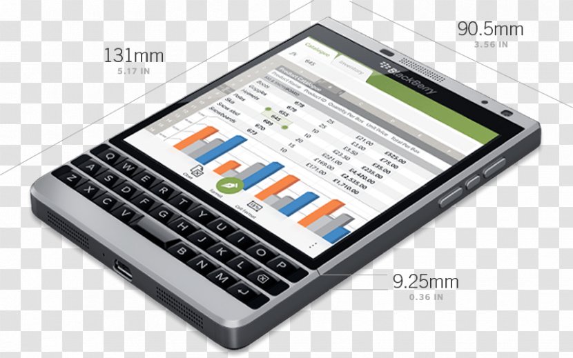 BlackBerry Classic KEYone Passport - Gadget - 32 GBSilverUnlockedGSM Smartphone PassportBlackberry 10 Release Date Transparent PNG