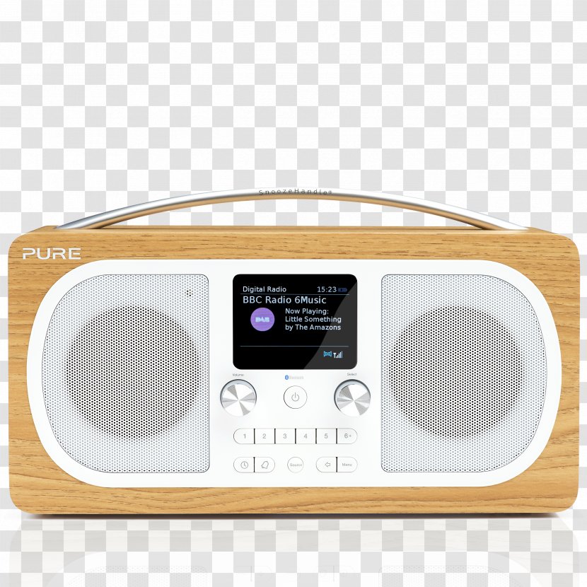 Digital Audio Broadcasting Radio Pure FM - Fmstereo - Front Stereo Display Transparent PNG