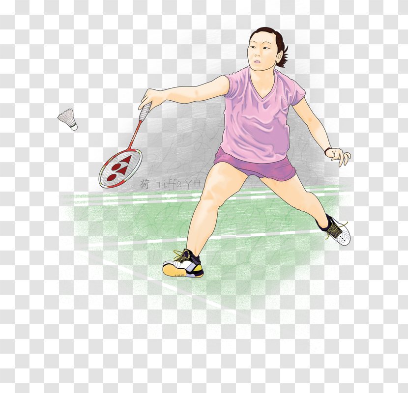 Racket Shoulder Ball Hip Physical Fitness - Balance Transparent PNG