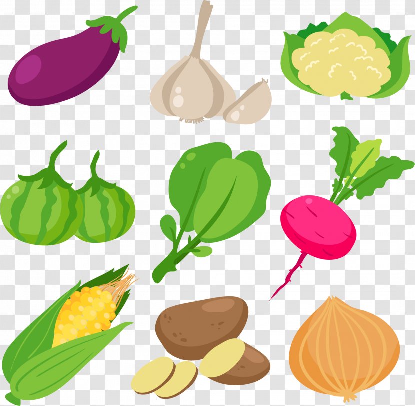 Leaf Vegetable Cartoon Clip Art - Broccoli - Healthy Eating Green Vegetables Transparent PNG
