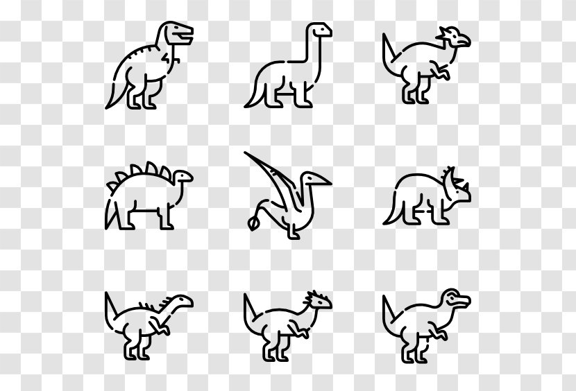 Dinosaur Vector - Tree - Frame Transparent PNG