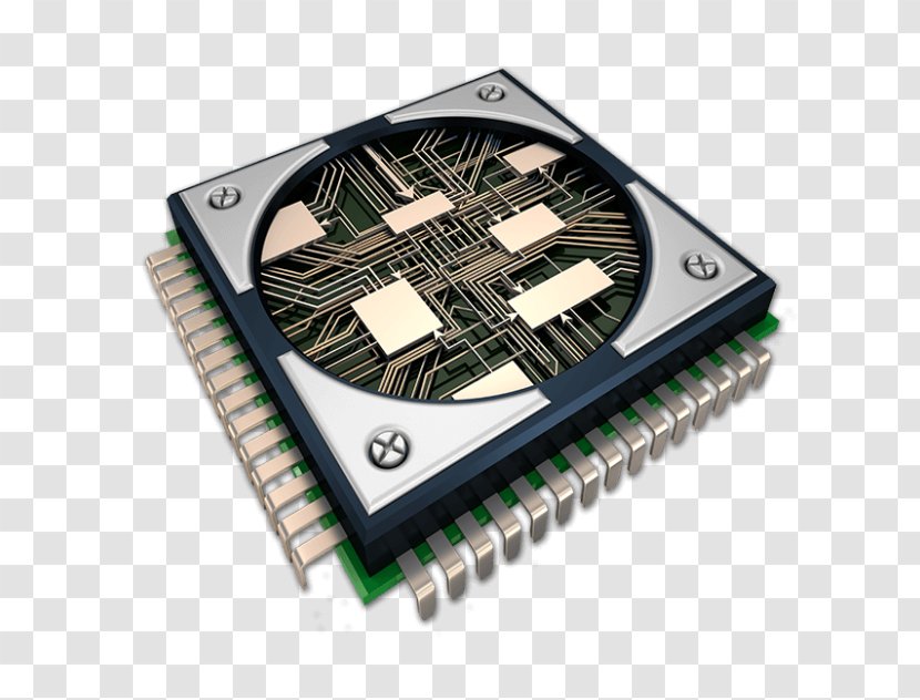 Wafer Stock Photography Electronics Integrated Circuits & Chips Royalty-free - Computer Component - Cpu Flyer Transparent PNG