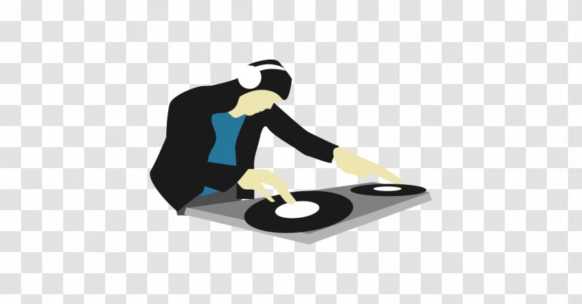 Disc Jockey DJ Mixer Clip Art - Silhouette - Dj Transparent PNG