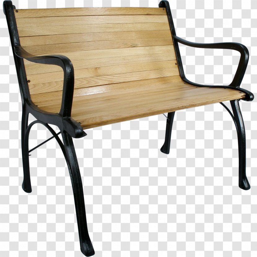 Table Bench Chair Wood Cast Iron - Love Transparent PNG