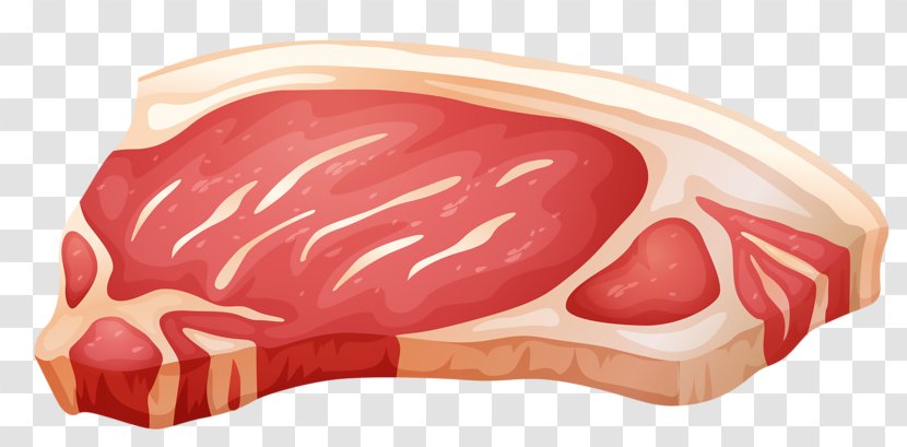 Barbecue Pork Chop Meat Clip Art - Watercolor - Food Transparent PNG