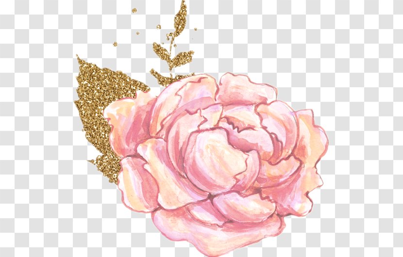 Garden Roses Flower Download - Plant - Painted Flowers Transparent PNG