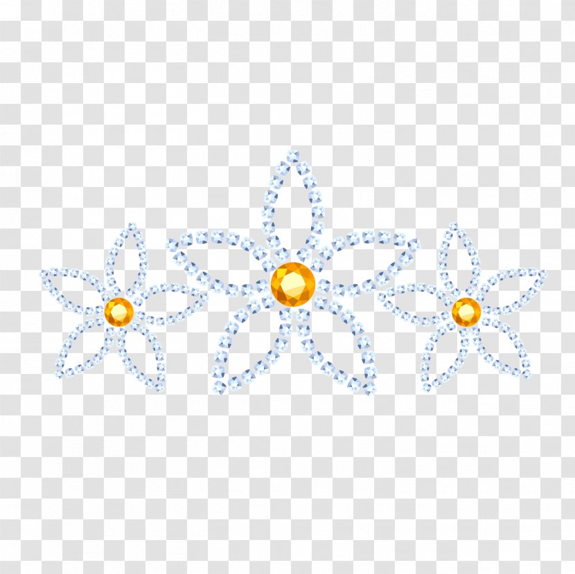 Material White Body Piercing Jewellery Pattern - Vector Bare Diamond Five-pointed Star Transparent PNG