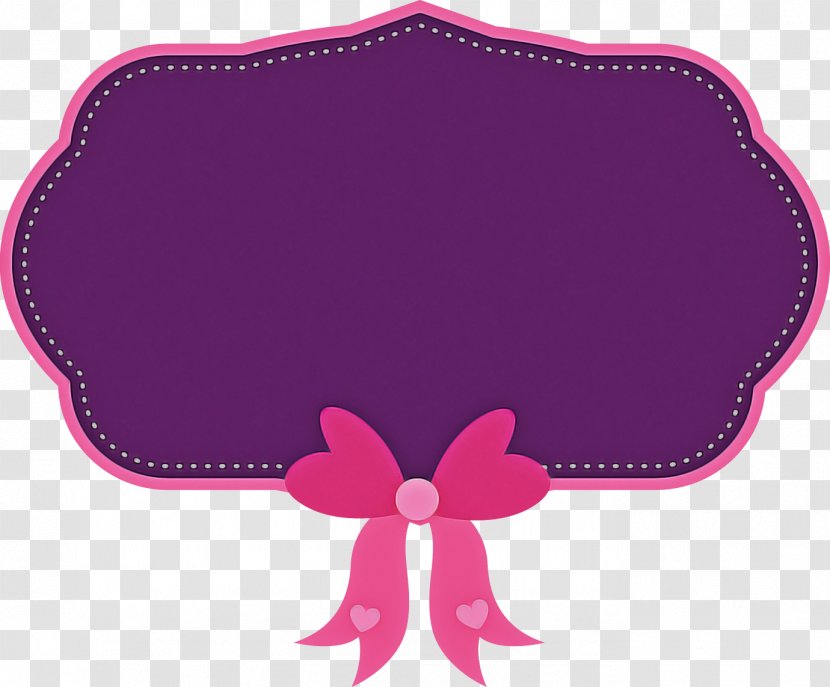 Pink Magenta Violet Material Property Plant - Label Transparent PNG