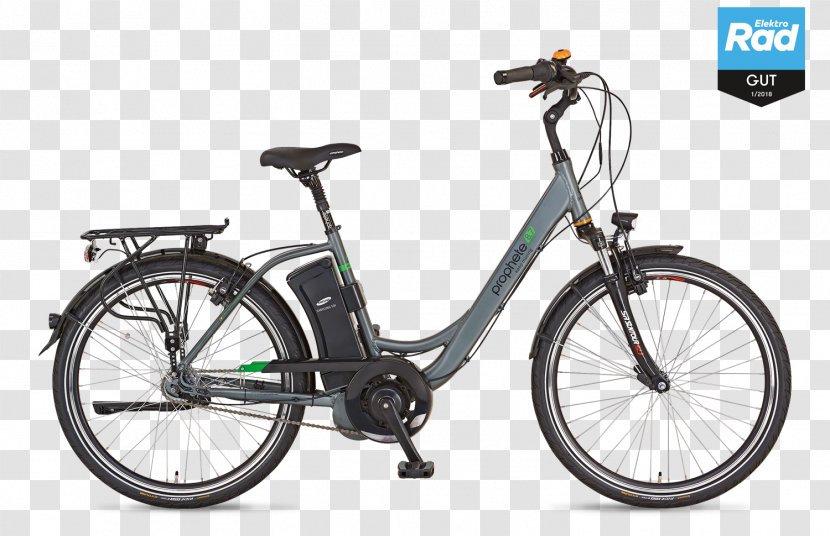 Electric Bicycle Prophete E-Bike Alu-City Elektro Hub Gear Transparent PNG