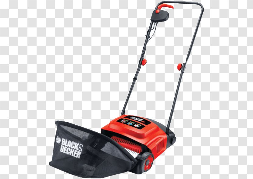 Dethatcher Black & Decker Rake Lawn Mowers - Walk Behind Mower - And Tools Transparent PNG